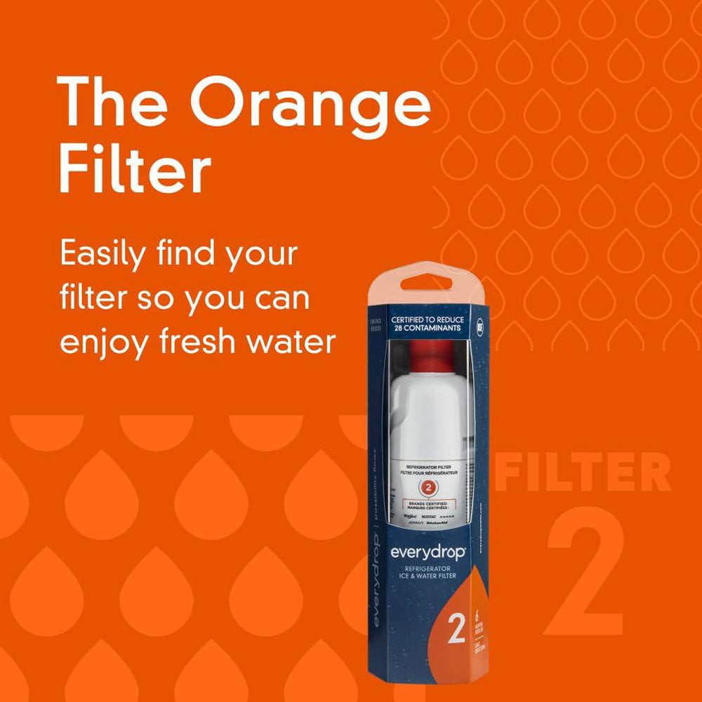 EDR2RXD1 Refrigerator Water Filter - W10413645, 46-9082