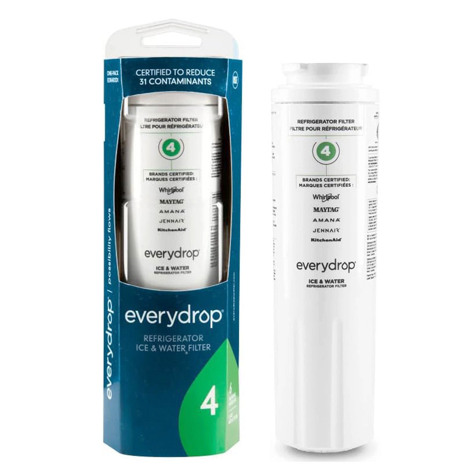 EDR4RXD1 Refrigerator Water Filter - UKF8001, 46-9084