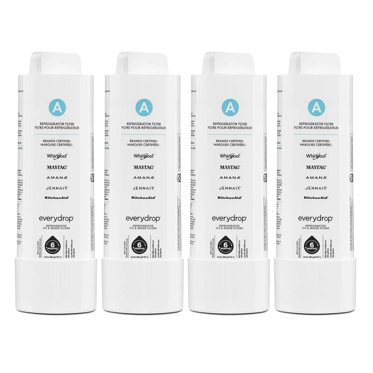 EDRARXD1 Refrigerator Water Filter - EDRARXD1B, Filter A