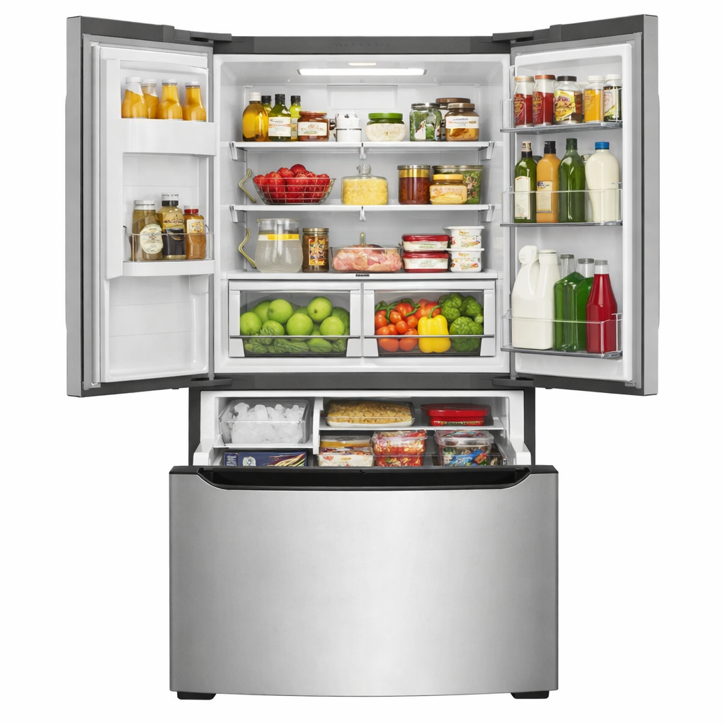 Frigidaire Gallery 20 Cu. Ft. Stainless Steel French Door Refrigerator - Image 4